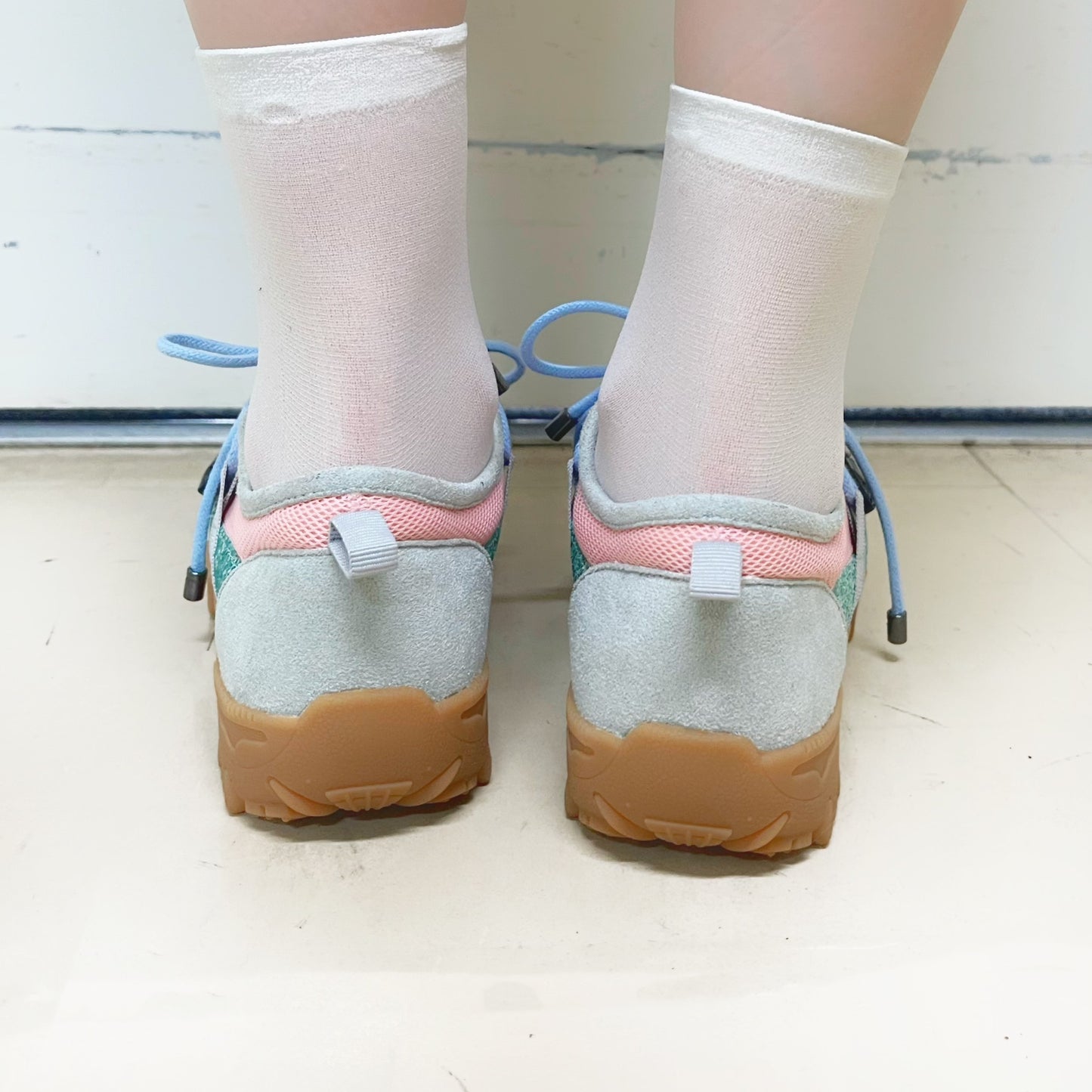 DREAM / Pink x Sky blue / yushokobayashiスニーカー
