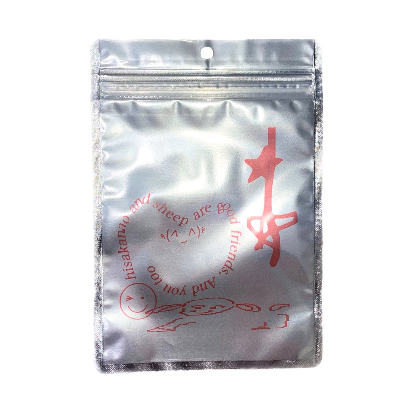 【SHEEP SOUVENIR】sheep is always here socks / long red / ハイソックス