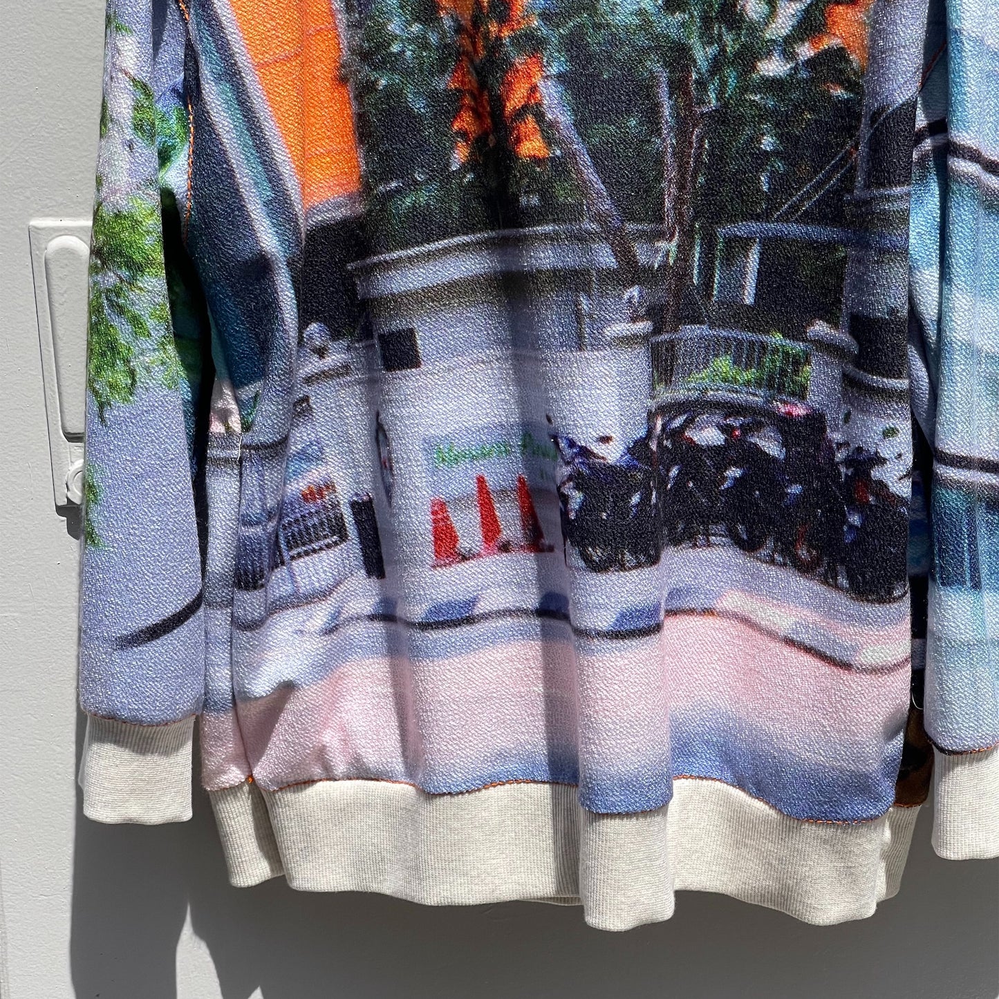 sweat hoodie / building / スウェットフーディー