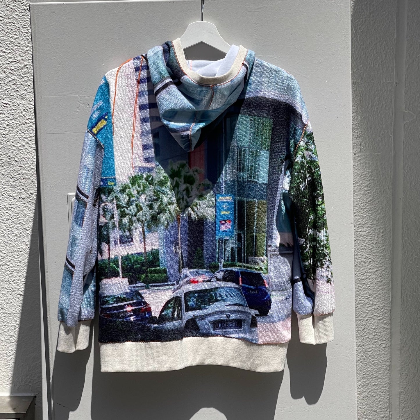 sweat hoodie / building / スウェットフーディー