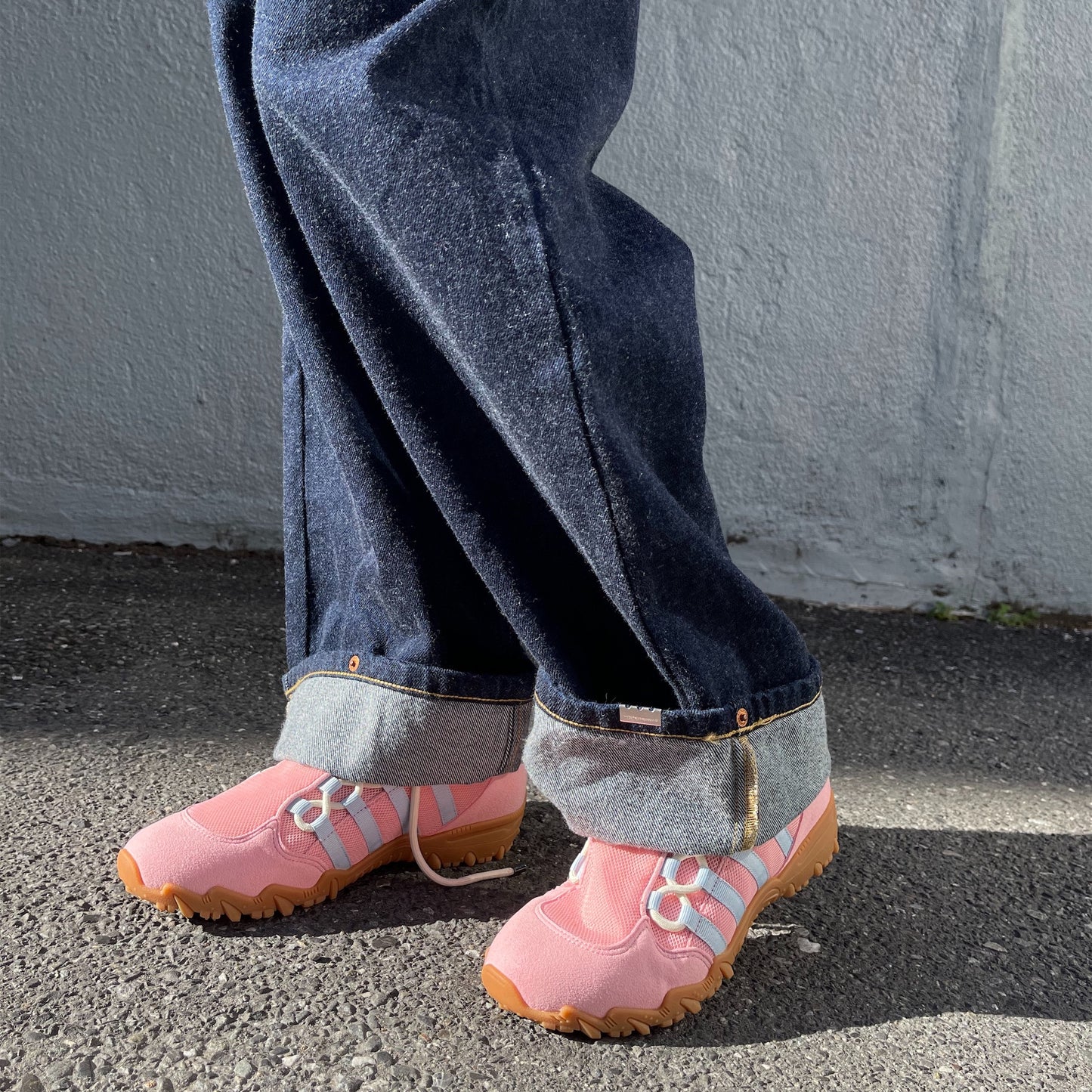 LOOSE ROLLED-UP JEANS / INDIGO / ルーズロールアップジーンズ