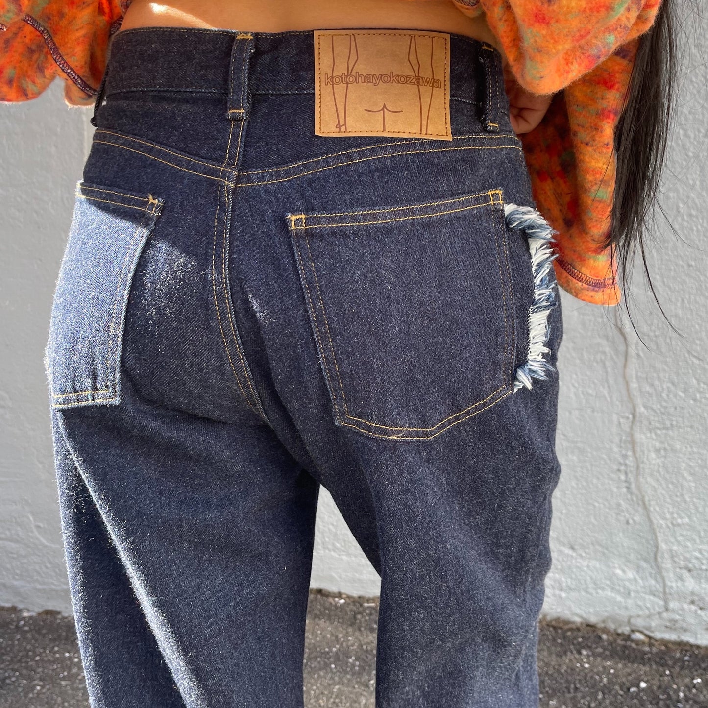 LOOSE ROLLED-UP JEANS / INDIGO / ルーズロールアップジーンズ