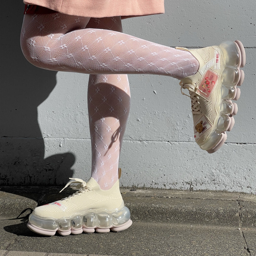 【MIKIOSAKABE×PINK HOUSE】NEW JEWELRY SHOES / BEIGE