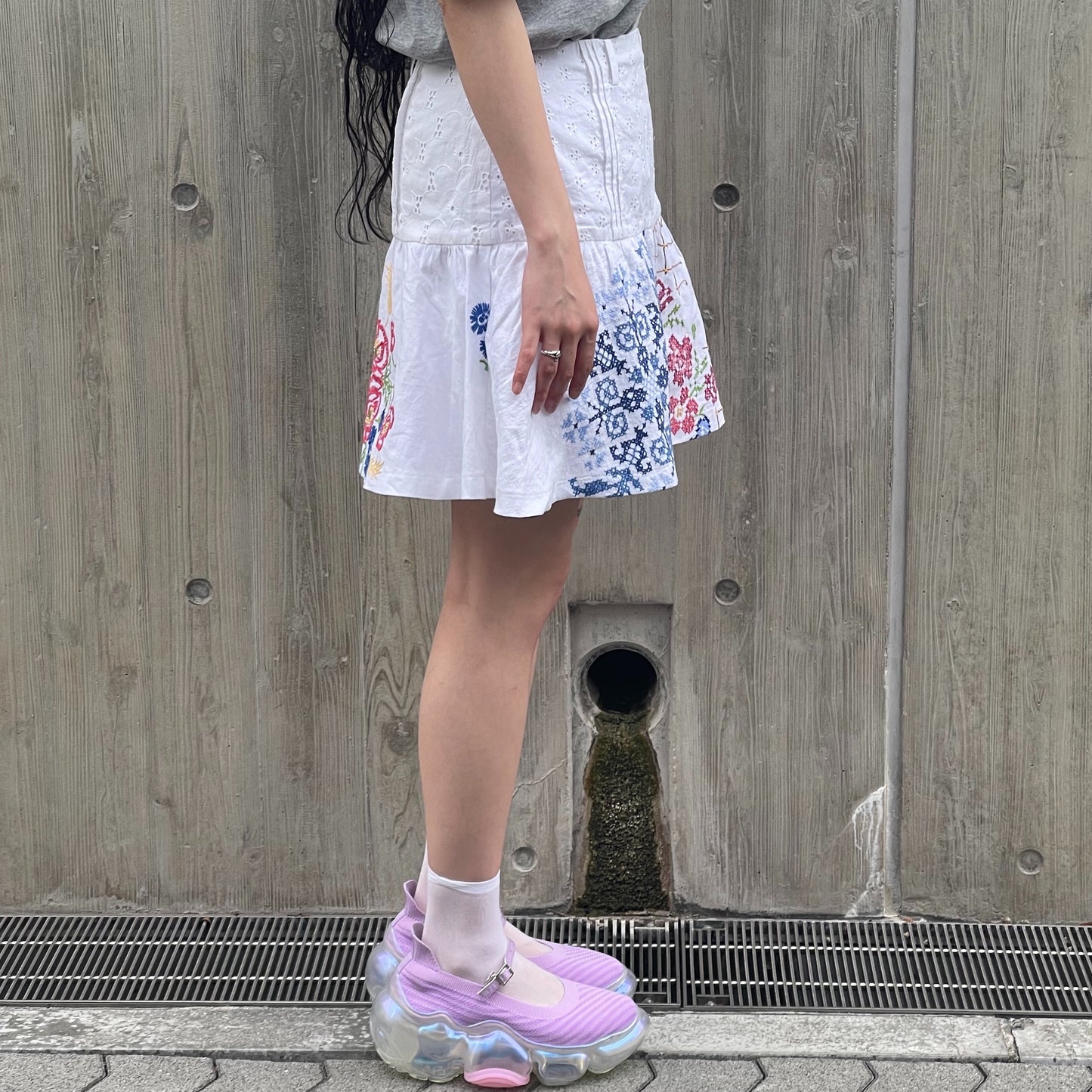 【SHEEP別注】TABLE CLOTH GATHERED SKIRT / テーブルクロスギャザースカート