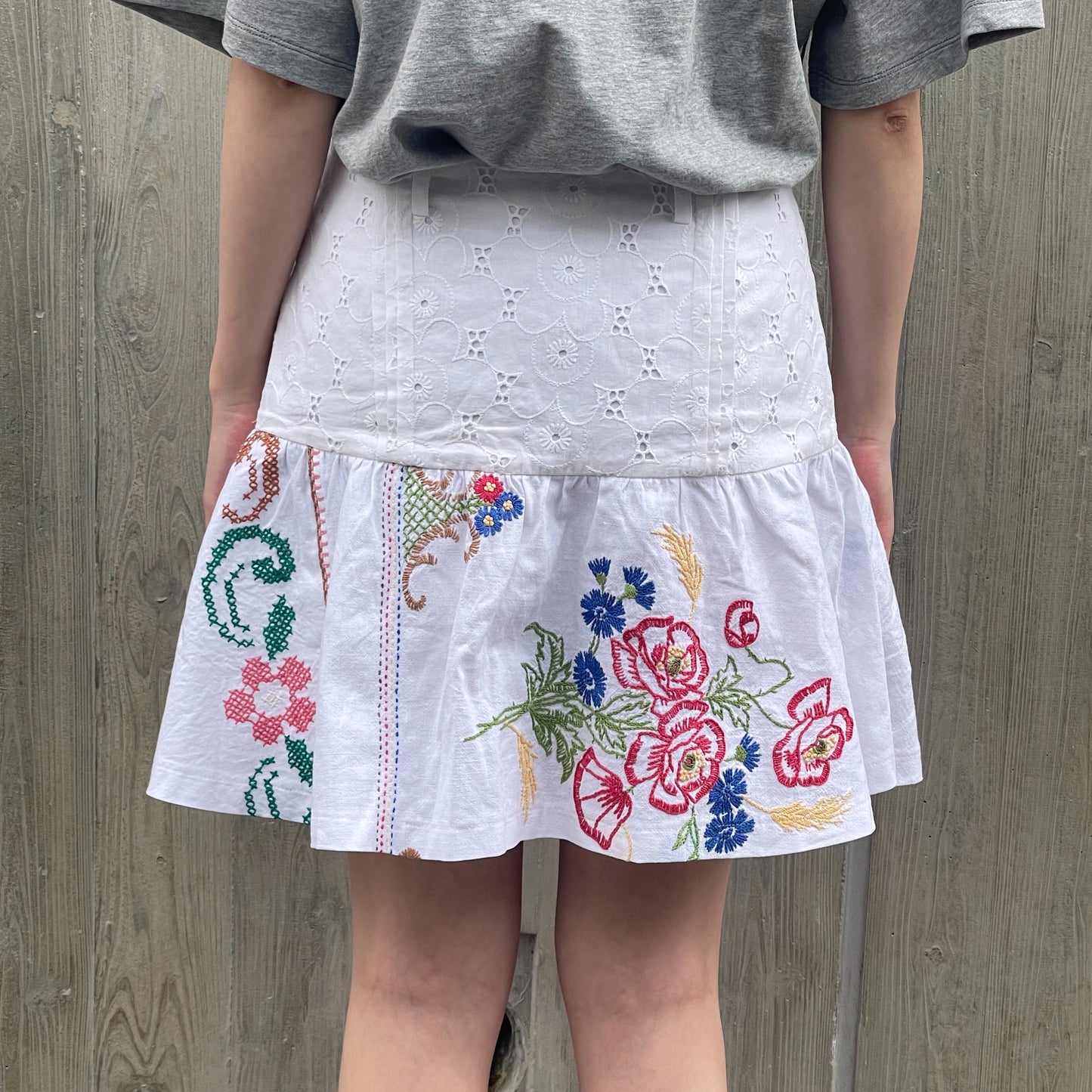 【SHEEP別注】TABLE CLOTH GATHERED SKIRT / テーブルクロスギャザースカート