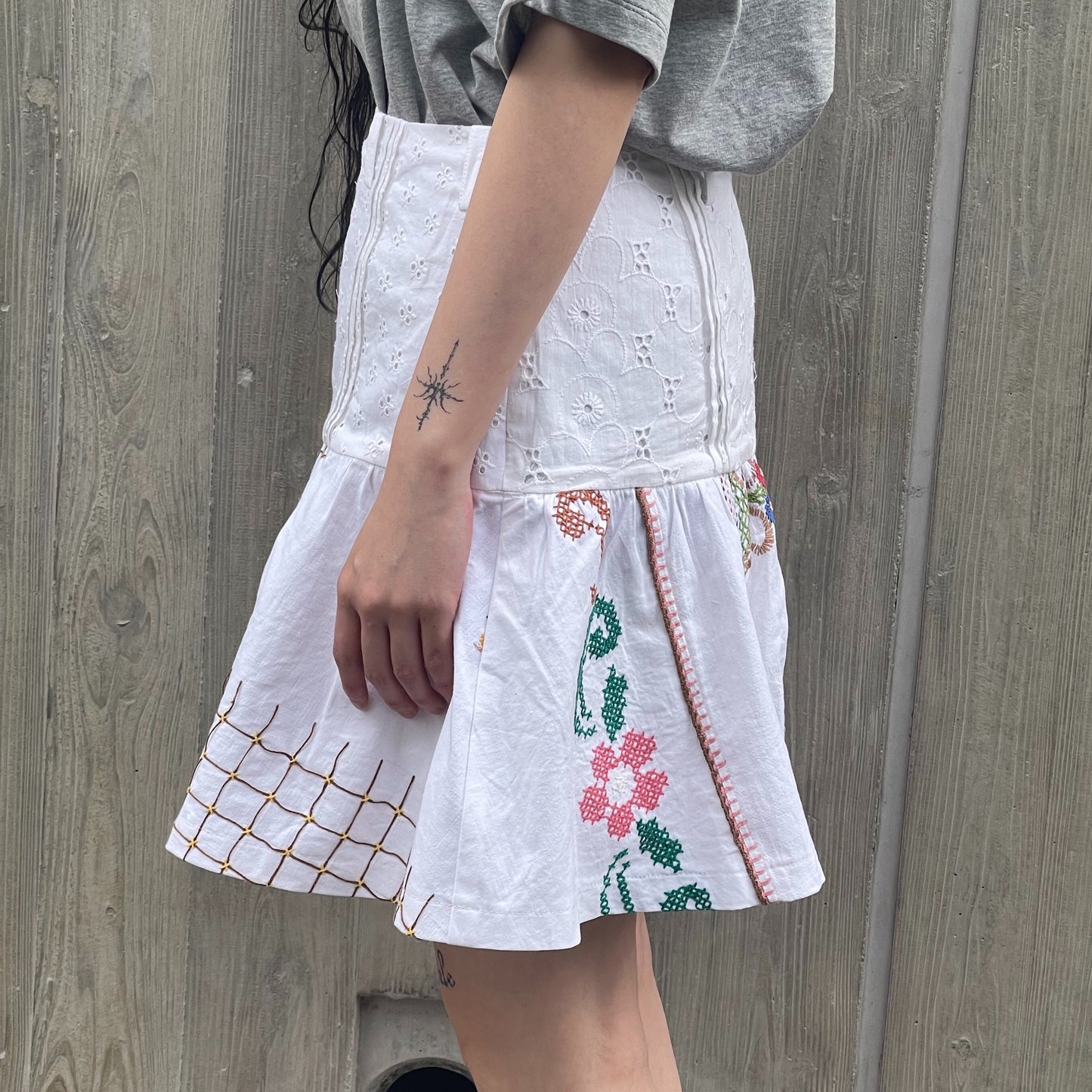 【SHEEP別注】TABLE CLOTH GATHERED SKIRT / テーブルクロスギャザースカート