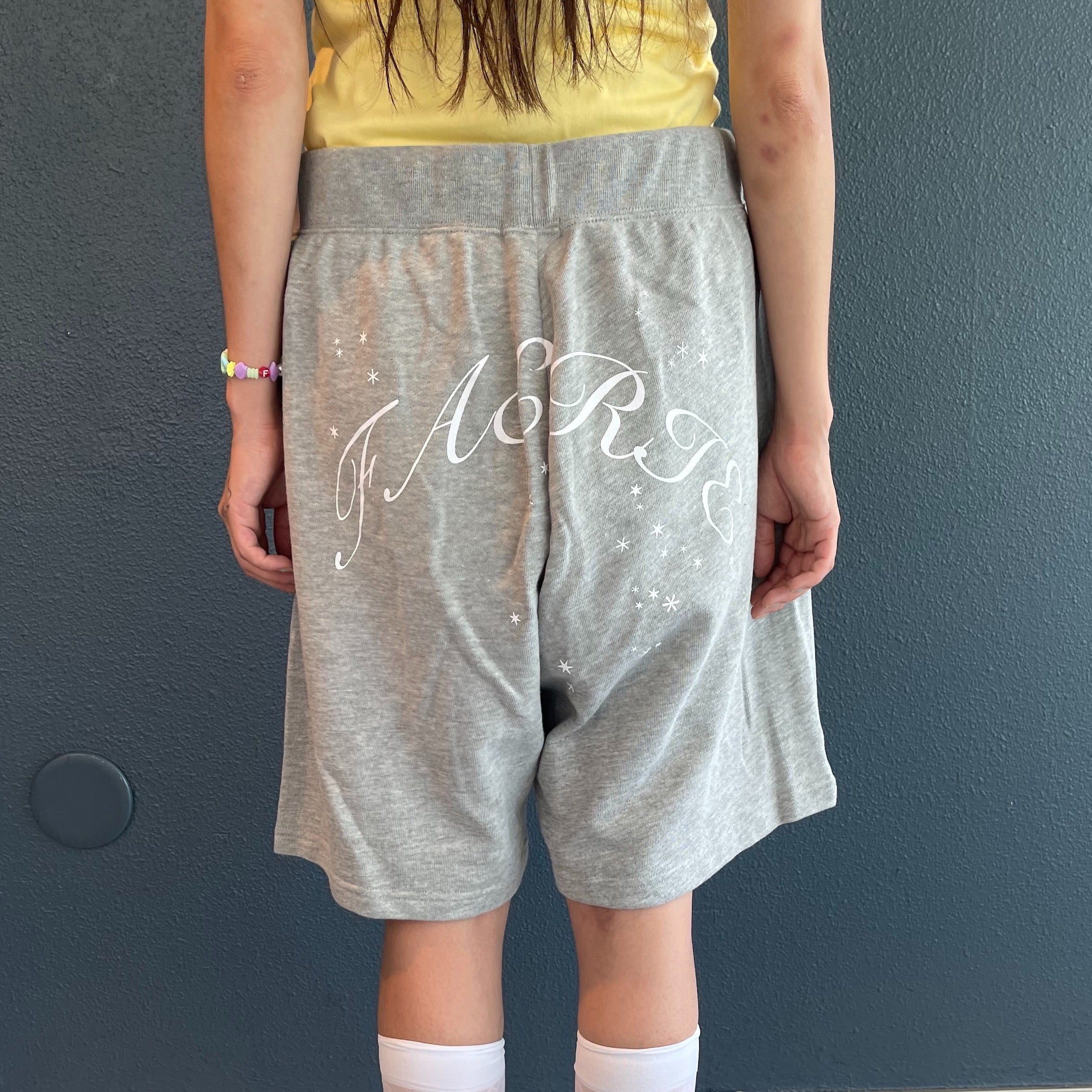 fa.er.ie half pants / grey / プリントハーフパンツ | シープ fa.er.ie half pants / grey / プリントハーフパンツ | シープ