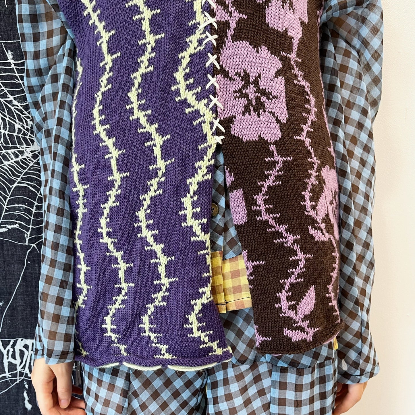 Knit vest / Mix / ニットベスト