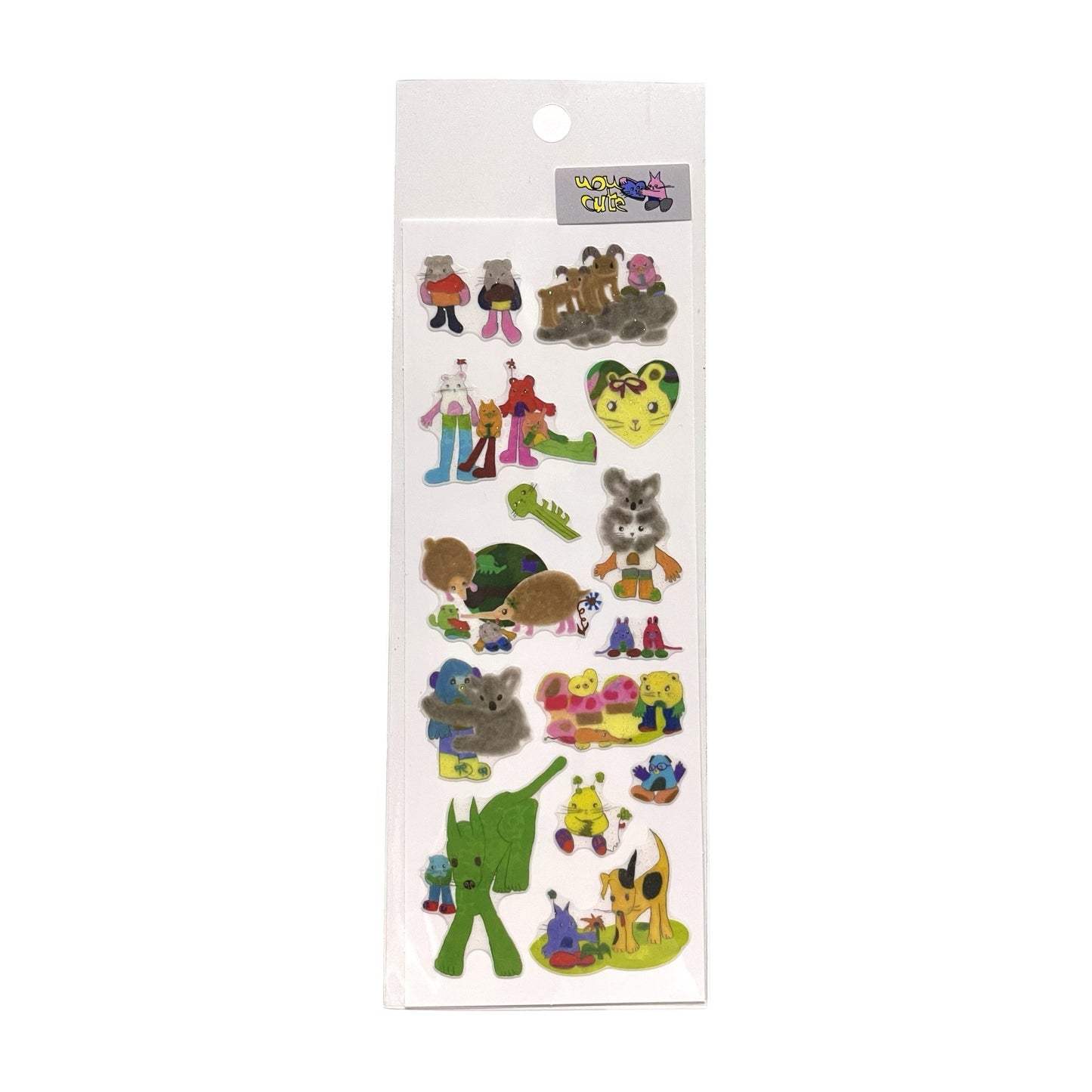 【uou_cute】Sticker loving creatures 3 / ステッカー