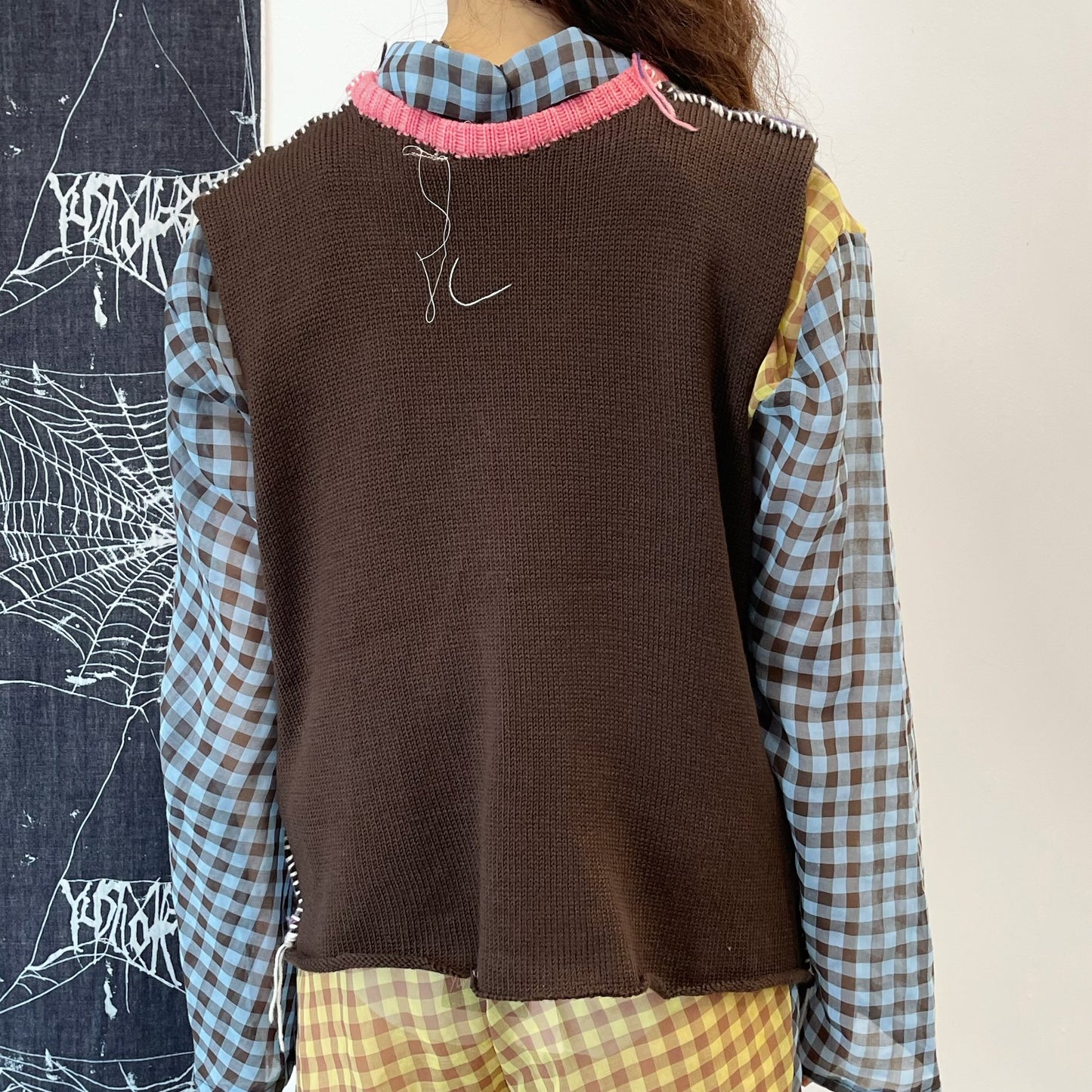 Knit vest / Mix / ニットベスト