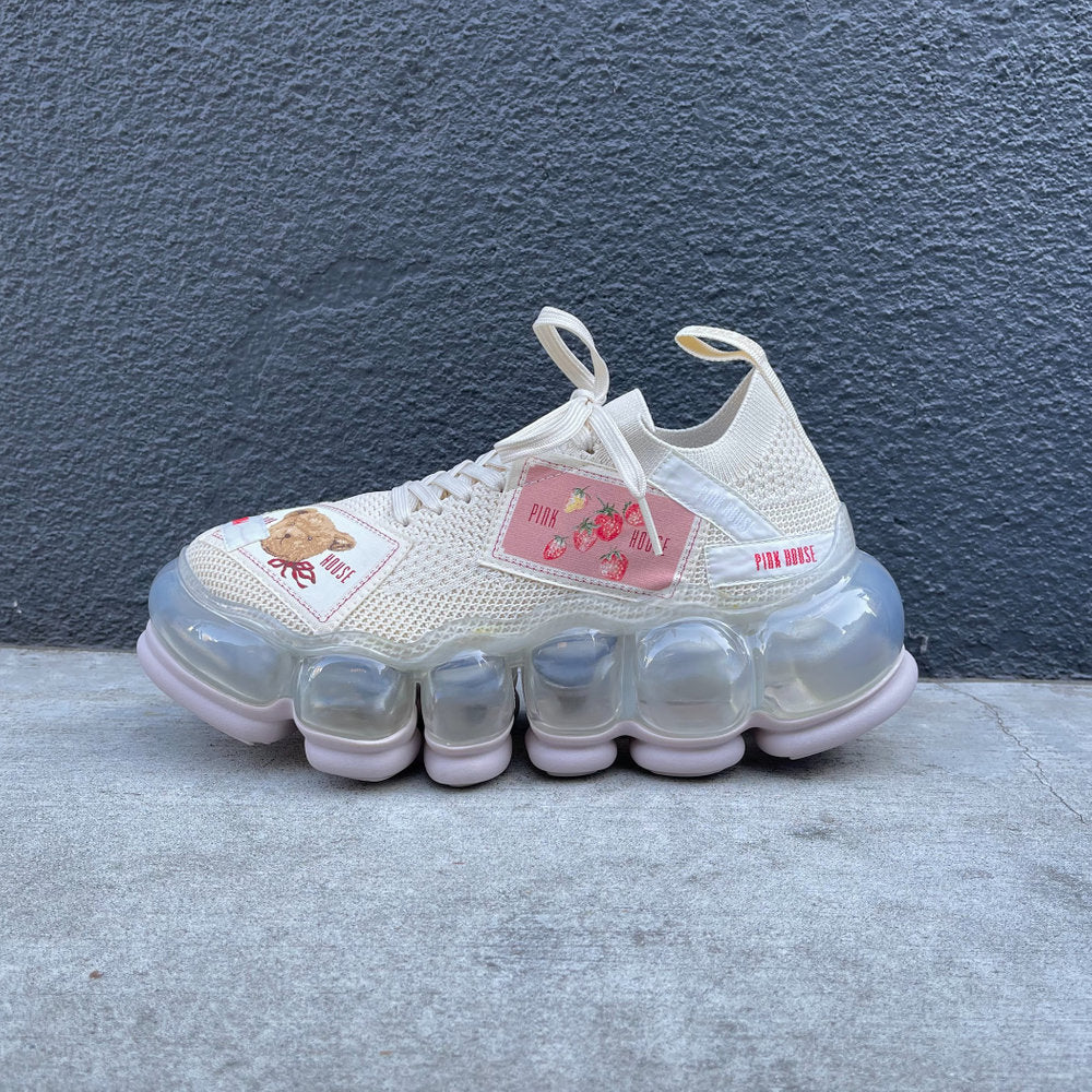 【MIKIOSAKABE×PINK HOUSE】NEW JEWELRY SHOES / BEIGE
