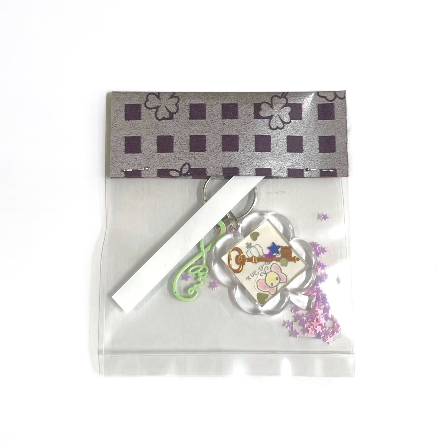 【Xue Tsung-Hsien】original drawing keychain / ice cream / キーチェーン