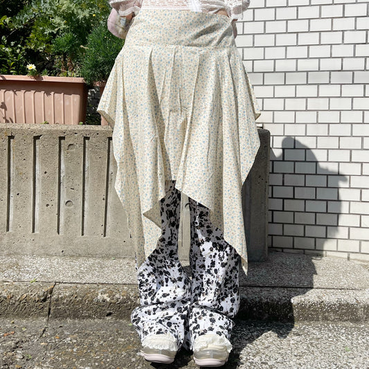 PIXIE SKIRT / MULTI / ピクシーフローラルスカート