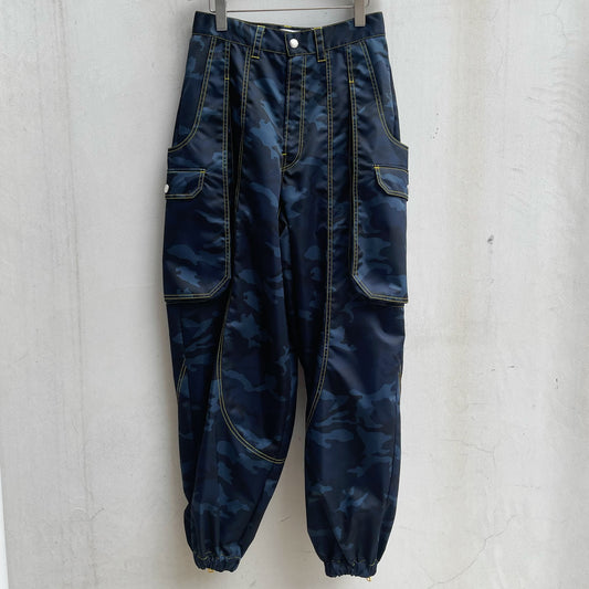 RAVE PANTS / NAVY CAMOUFLAGE / カモフラージュパンツ