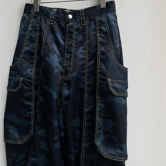 RAVE PANTS / NAVY CAMOUFLAGE / カモフラージュパンツ