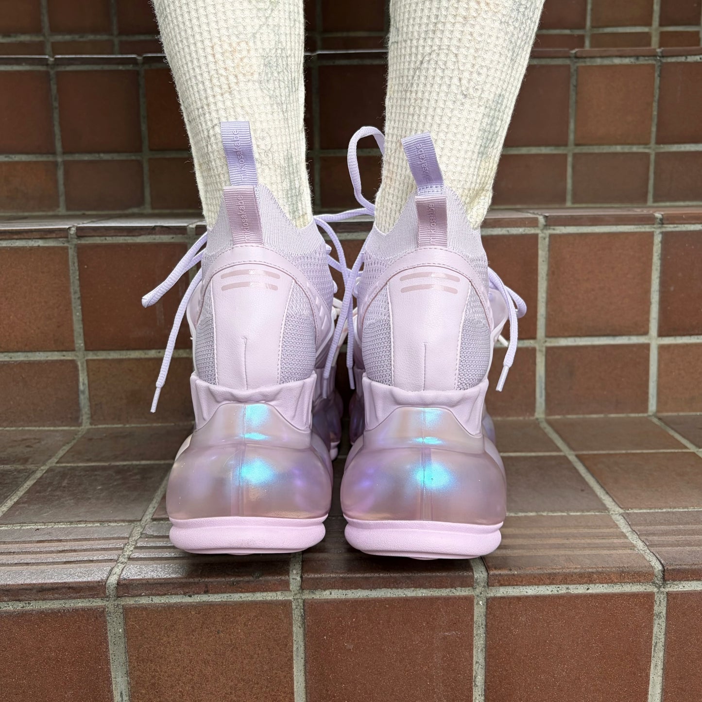 NEW JEWELRY TARTE PARALLAX / LILAC / MIKIOSAKABEハイソールスニーカー