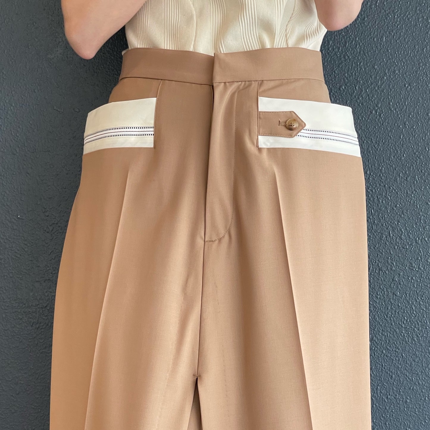 son skirt / beige / セパレートスカート