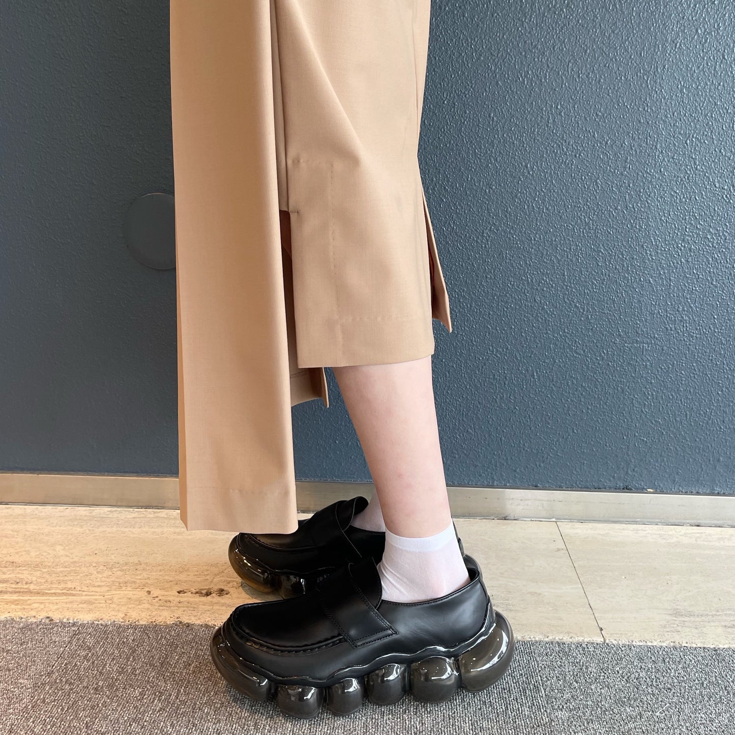 son skirt / beige / セパレートスカート