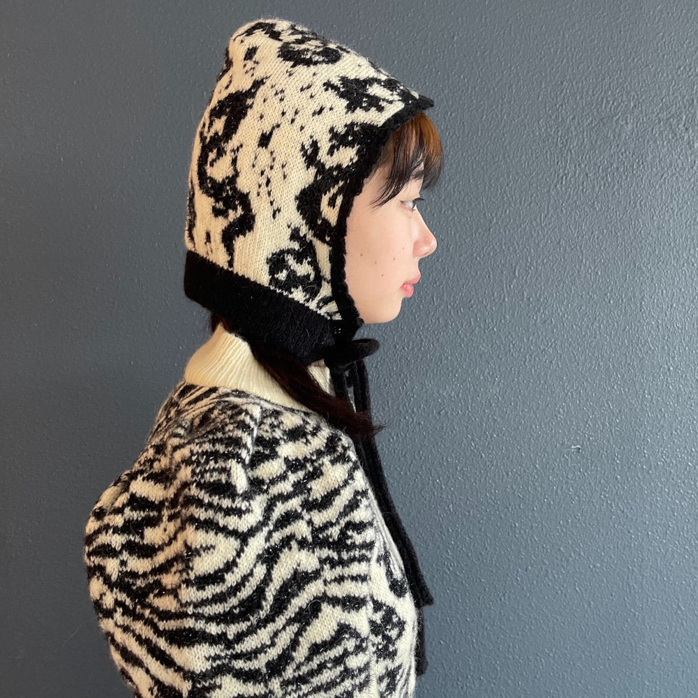 Ties Balaclava / White & Black / バラクラバ