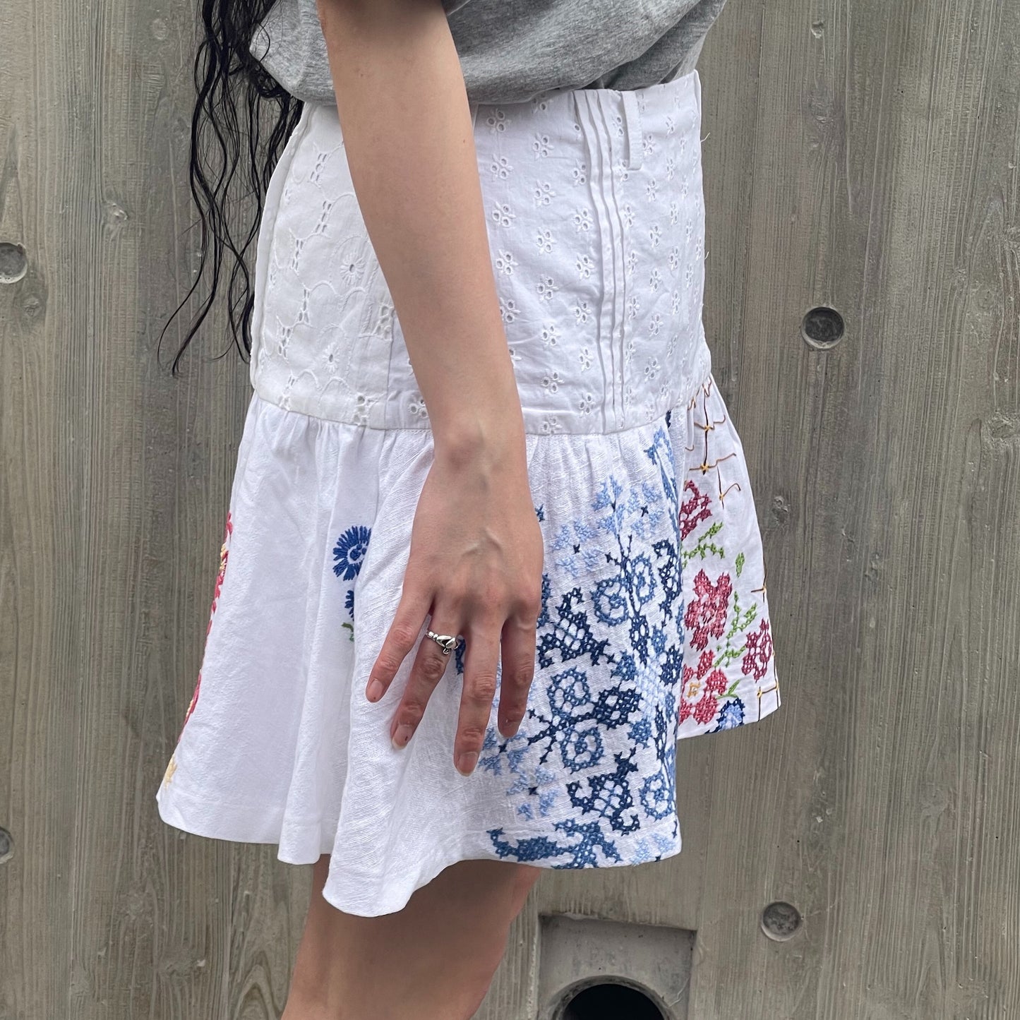 【SHEEP別注】TABLE CLOTH GATHERED SKIRT / テーブルクロスギャザースカート
