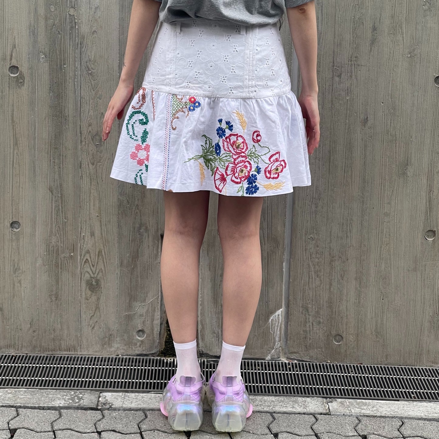 【SHEEP別注】TABLE CLOTH GATHERED SKIRT / テーブルクロスギャザースカート