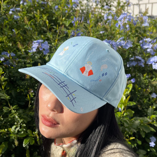 【SHEEP SOUVENIR】you are a sheep!cap / light blue / キャップ