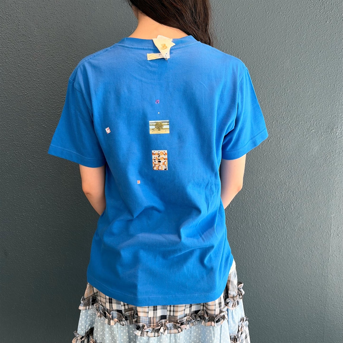 We are 友 T-shirt / Blue / プリントTシャツ