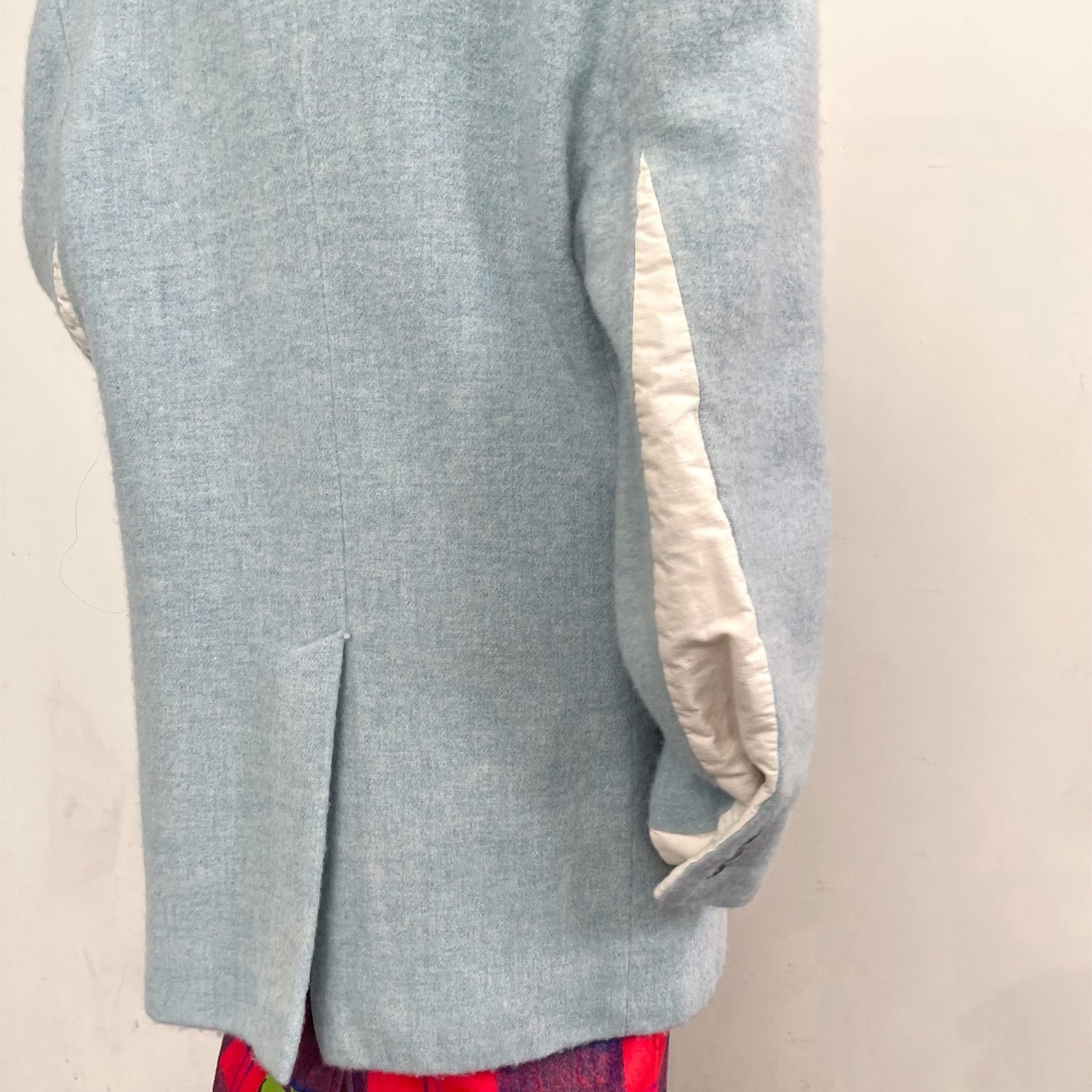 fulled jacket / blue / 縮絨ジャケット