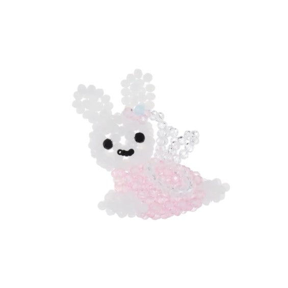 YOUNGART】Angel KIDDY Key Ring / Pink / うさぎのキーリング