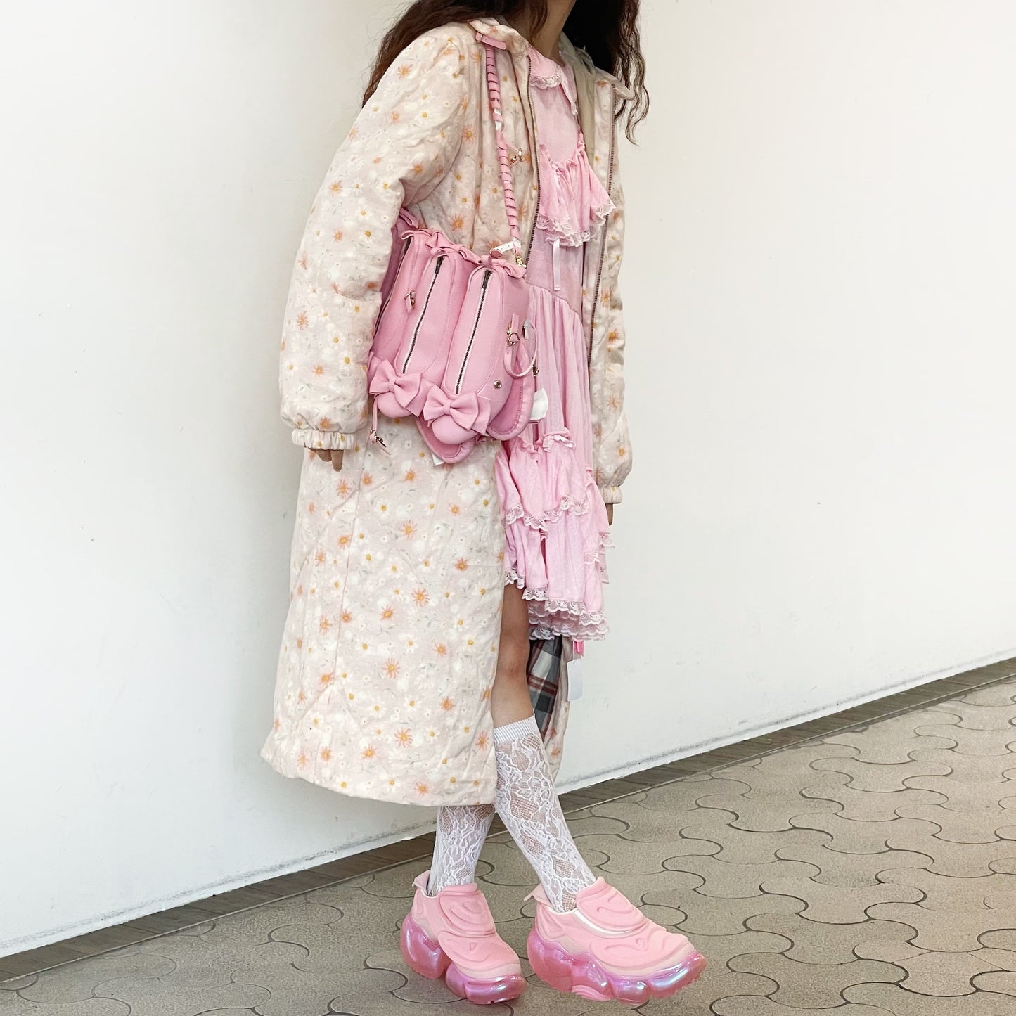 TEA PARTY BAG / PINK / ティーパーティーバッグ