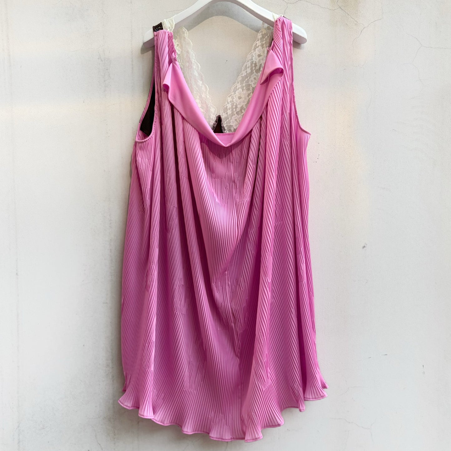 PICNIC DRESS / PINK / プリーツワンピース