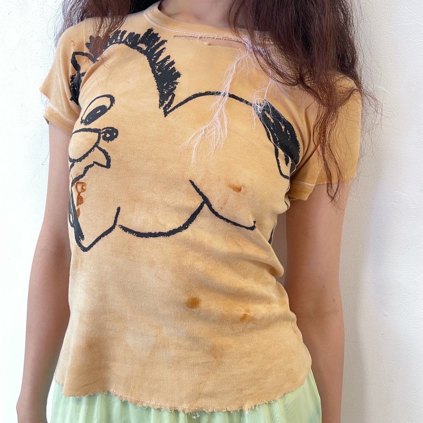 ROTTEN DONKEY T -SHRIT / NATURAL / プリントTシャツ