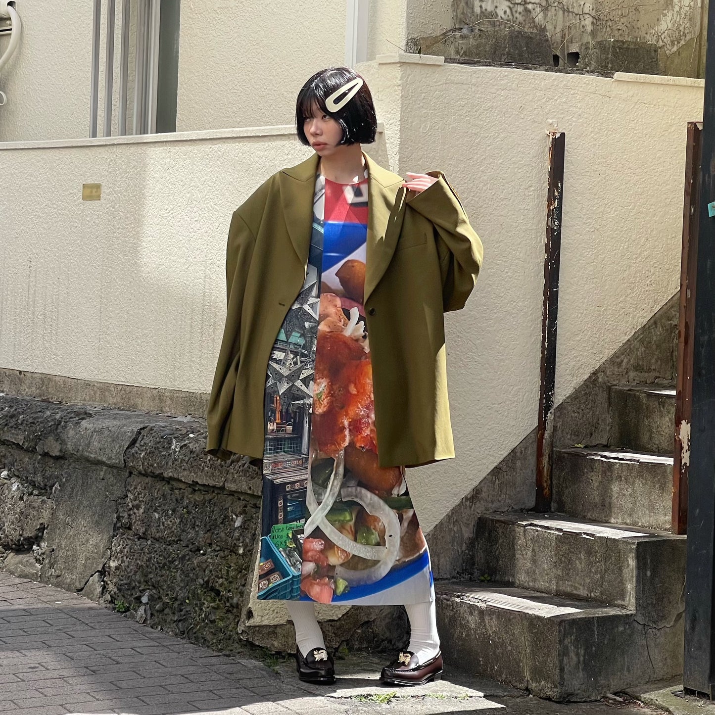 GIANT HAIRCLIP / CREAM / ジャイアントヘアクリップ
