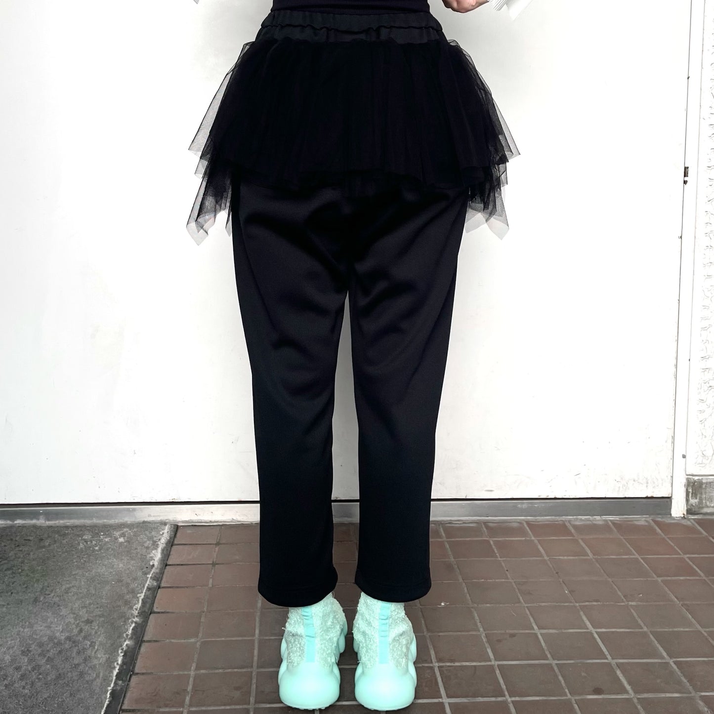 Tulle skirt pants / Black / チュールスカートパンツ