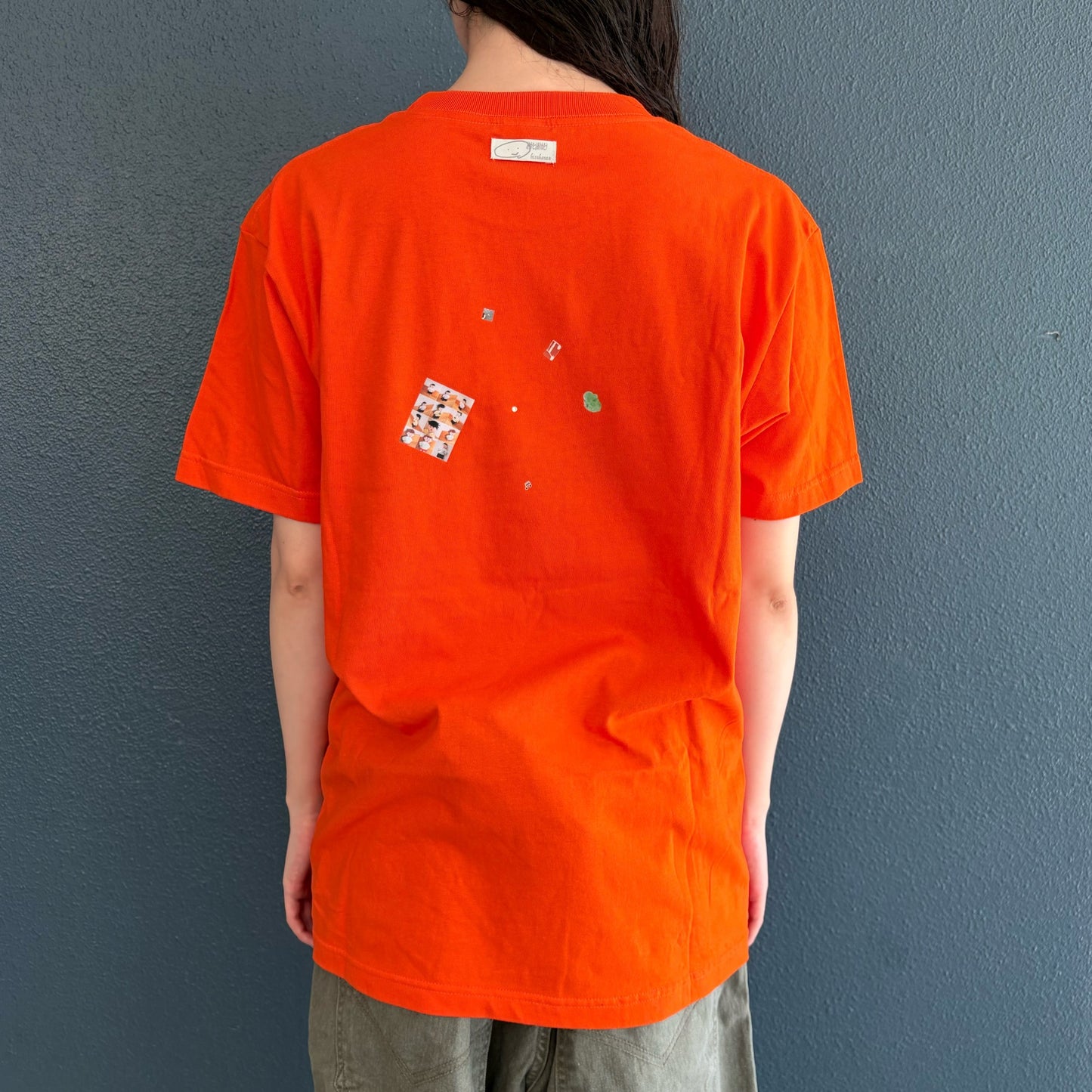 We are 友 T-shirt / Orange / プリントTシャツ