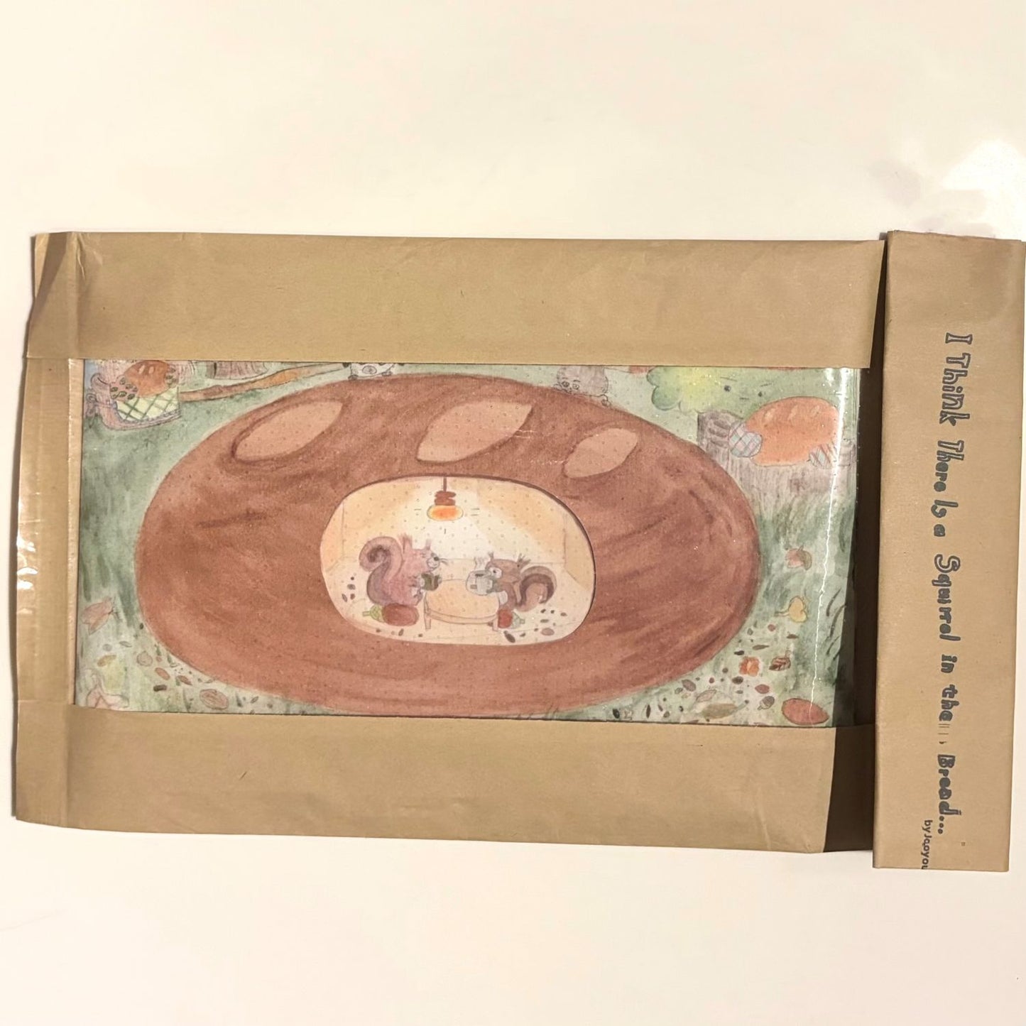 【Joo Young Kim】A Picture Book “I Think There is a Squirrel in the Bread “