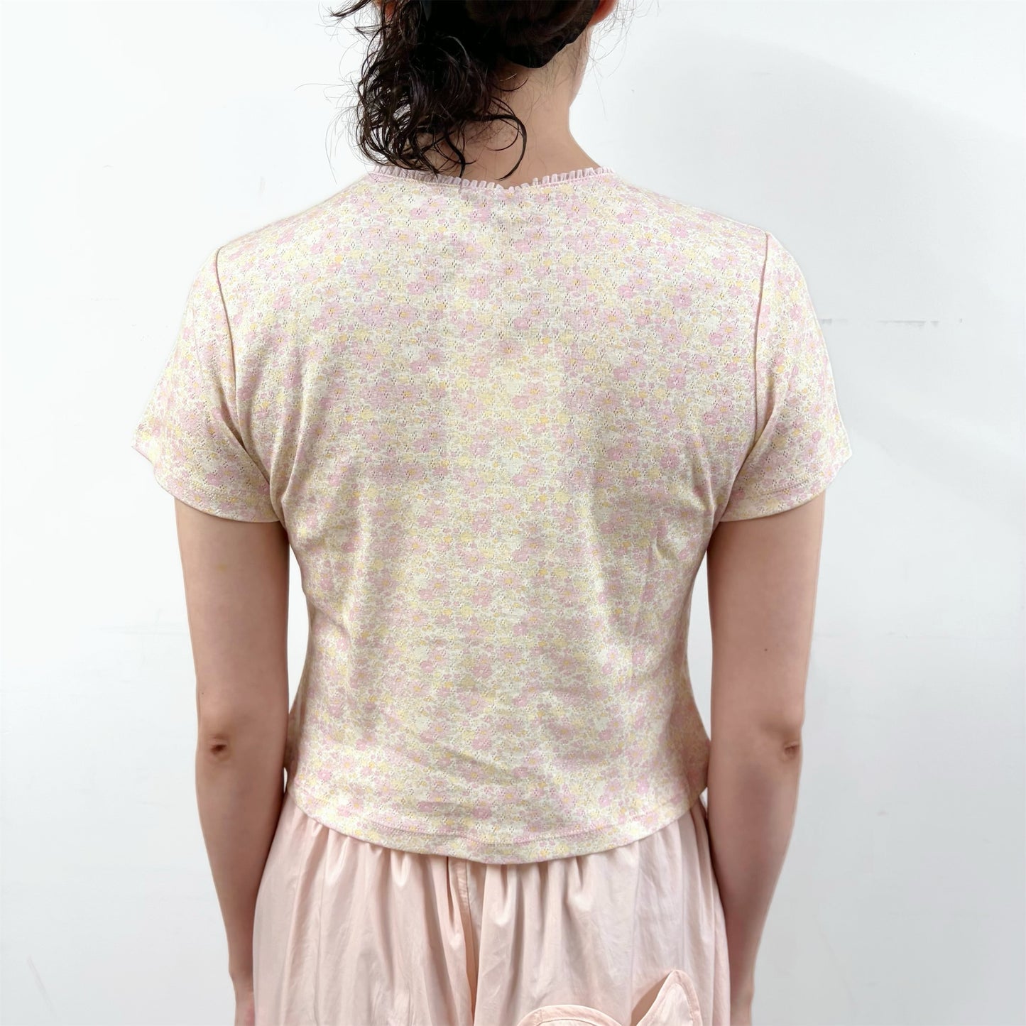 Mimi T-shirt / Floral / フラワーパターンTシャツ