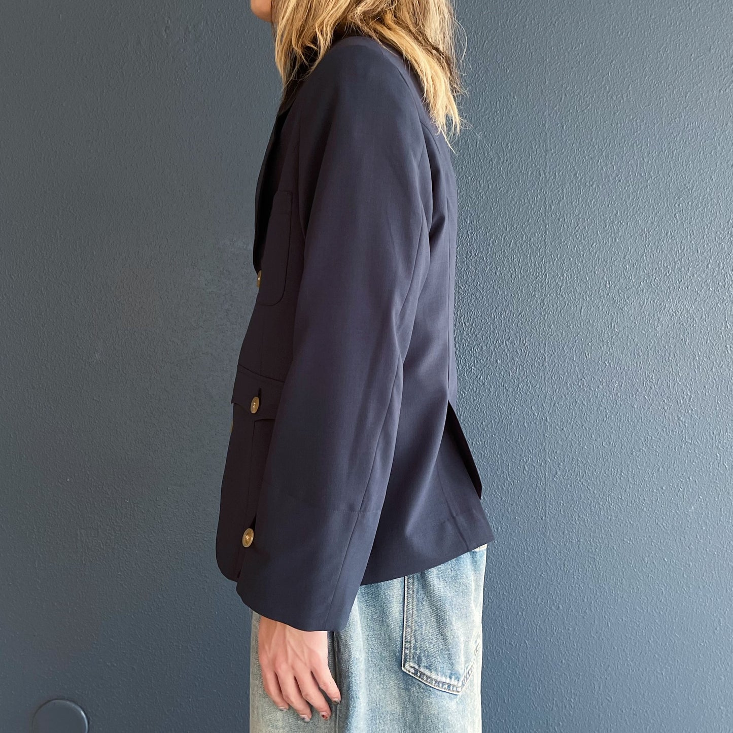 Brass band x Officer Jacket / Navy / ジャケット