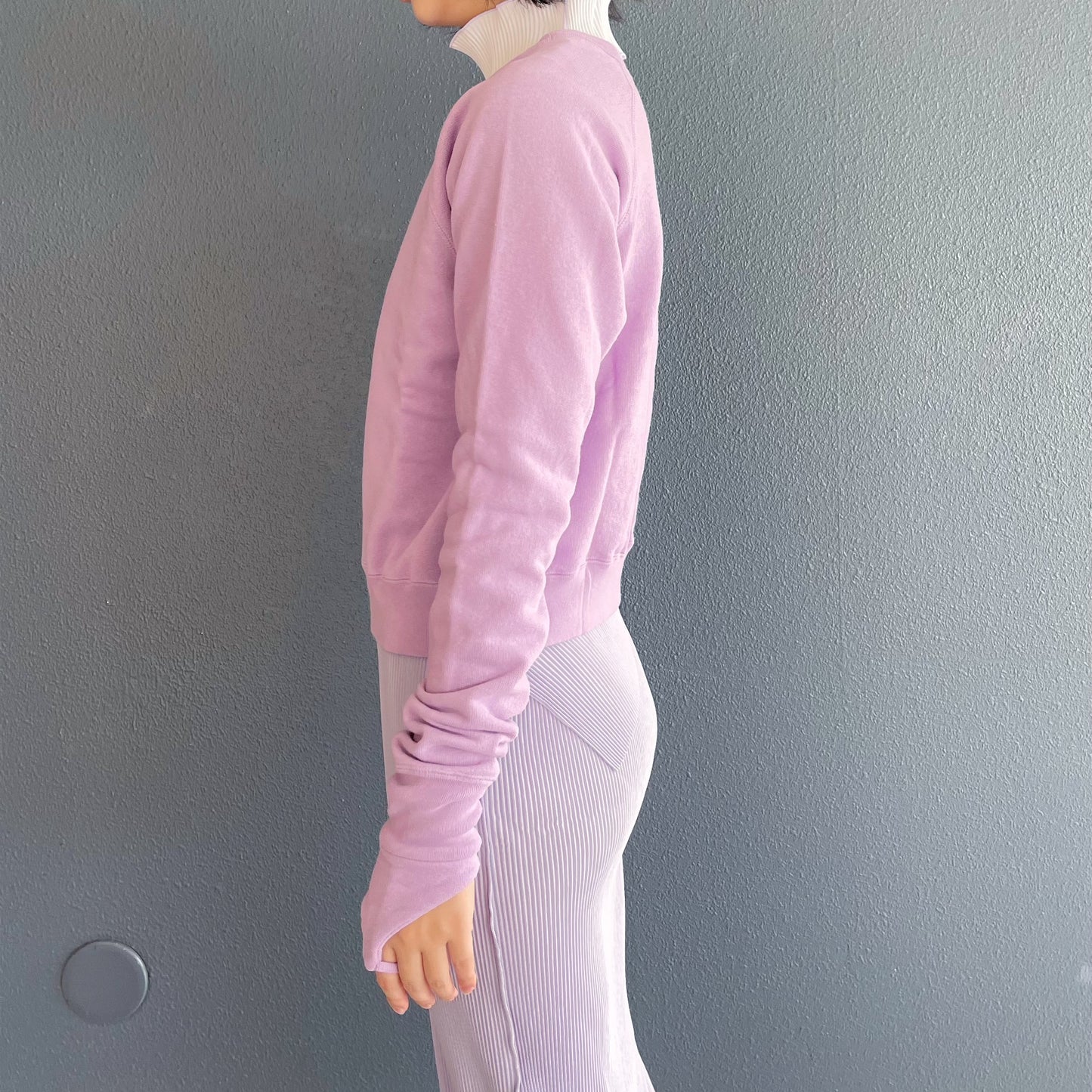 HEAVYWEIGHT CUFF-GLOVE TOP / LAVENDER / ヘビーウェイトグローブトップ