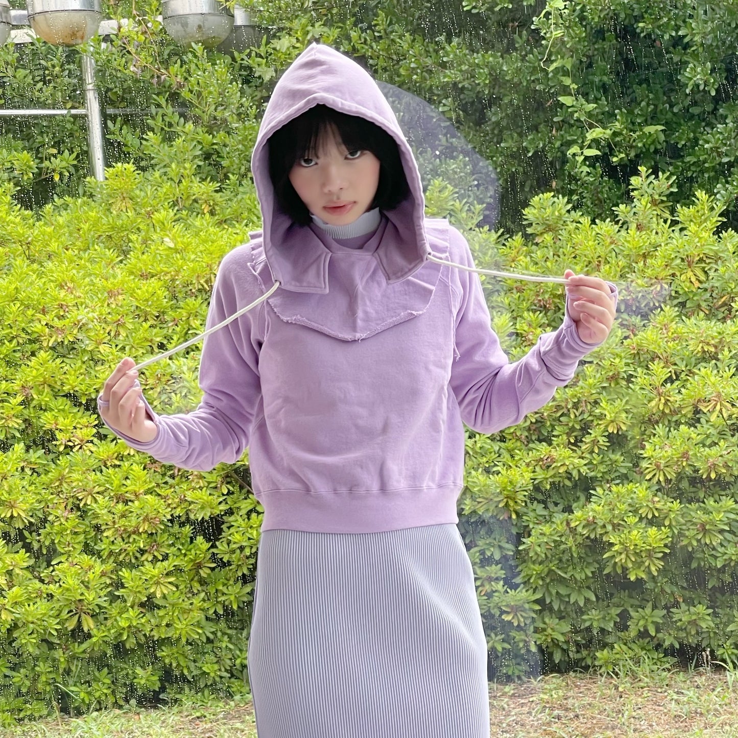 HEAVYWEIGHT CUFF-GLOVE TOP / LAVENDER / ヘビーウェイトグローブトップ