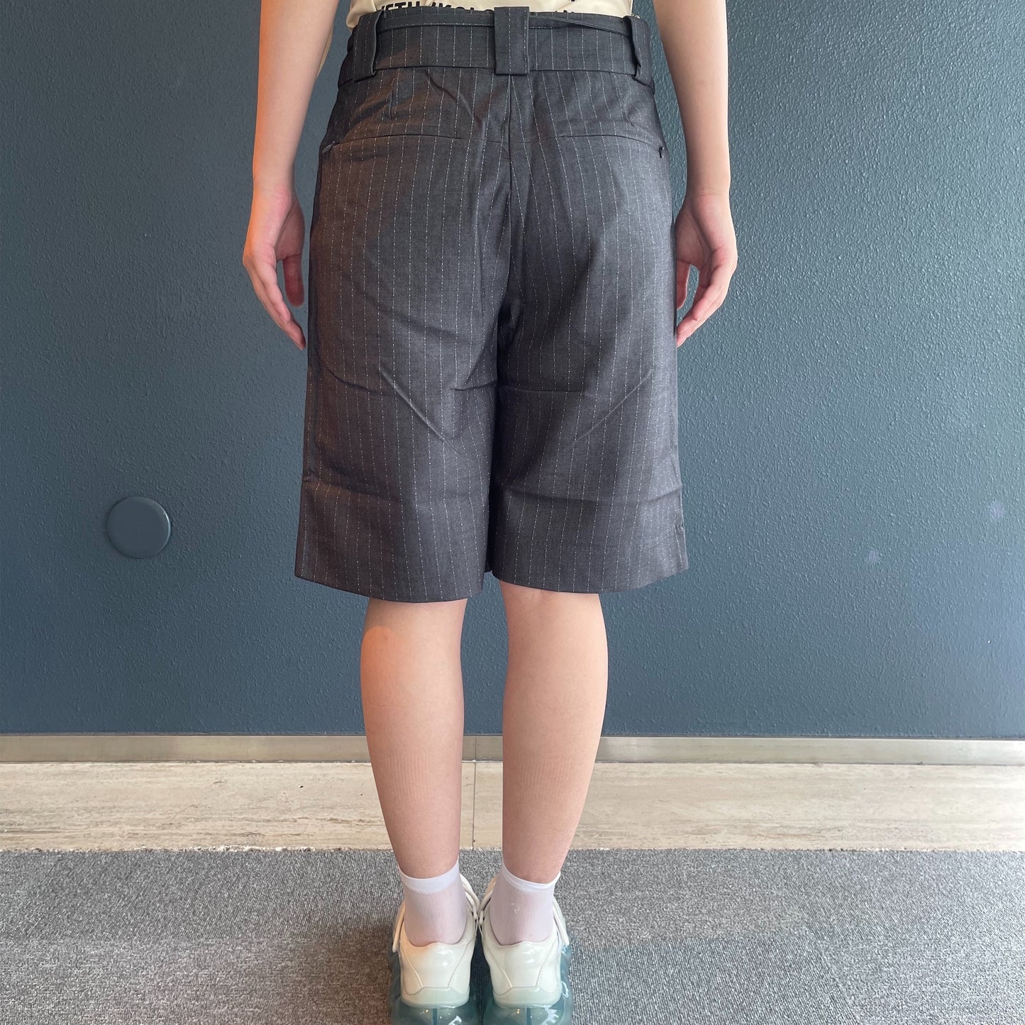 UNA SHORTS / BLACK / ローライズショーツ