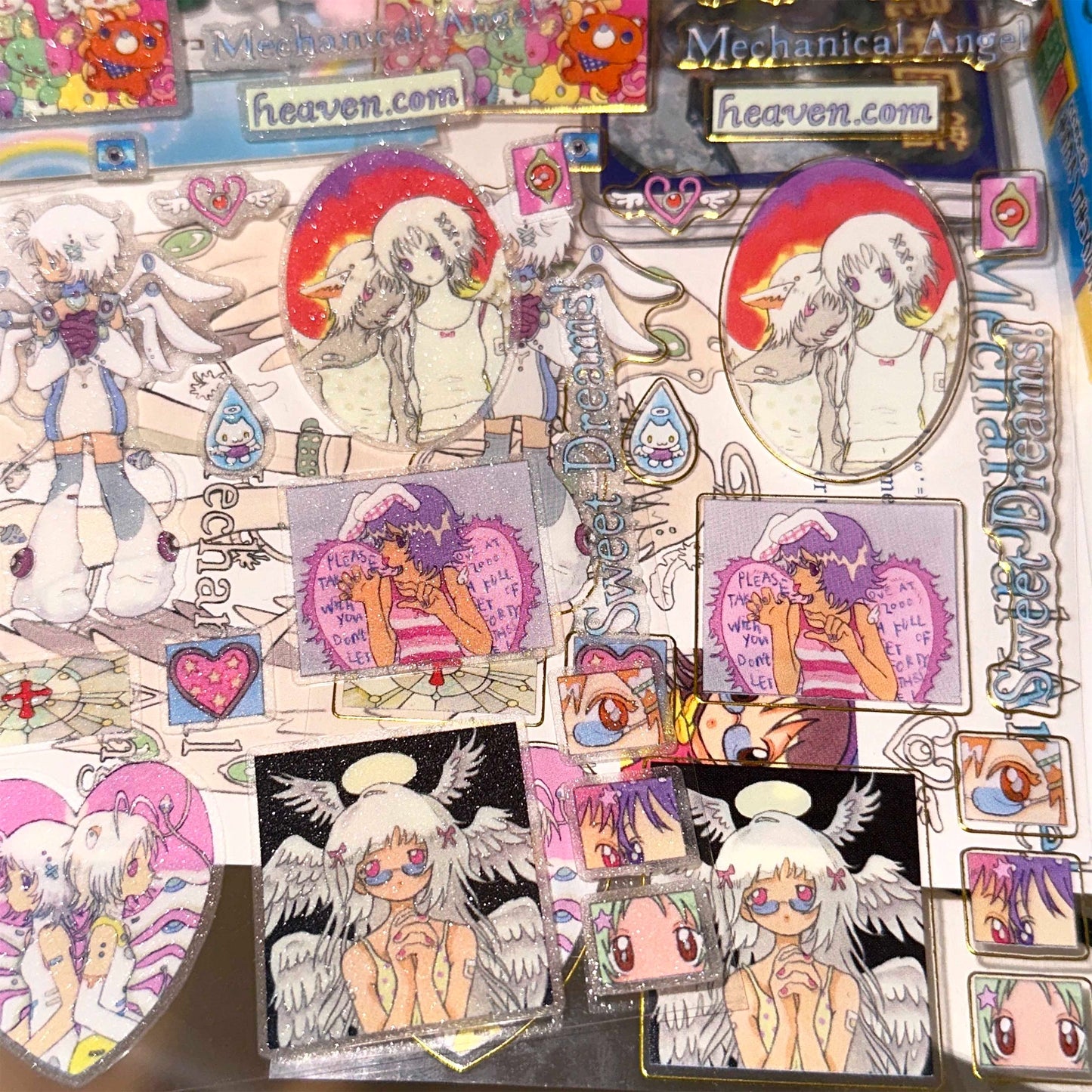 【oliwa】Mechanical Angel! sticker / ステッカー