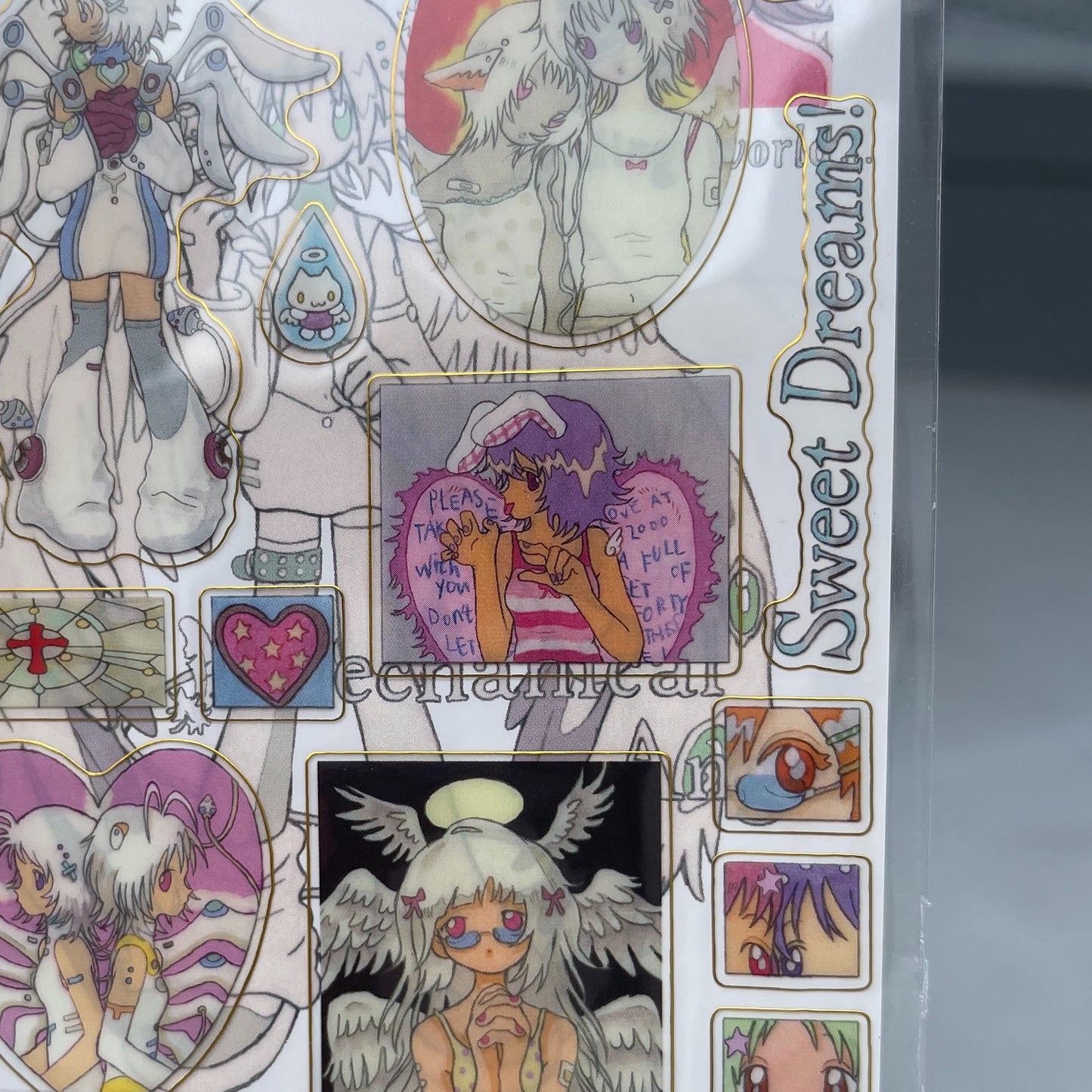【oliwa】Mechanical Angel! sticker / ステッカー