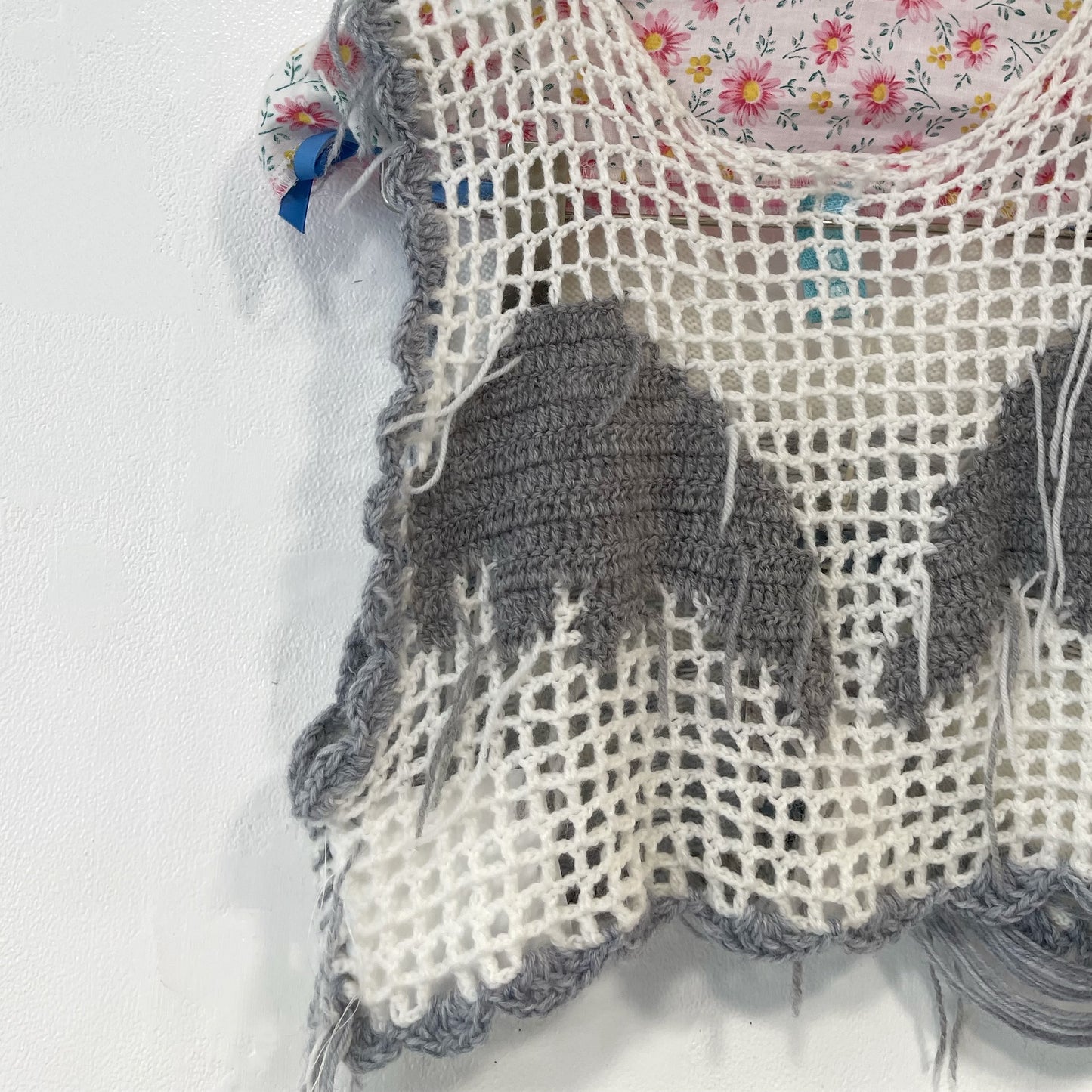 goodbye angel knit vest / White / エンジェルニットベスト