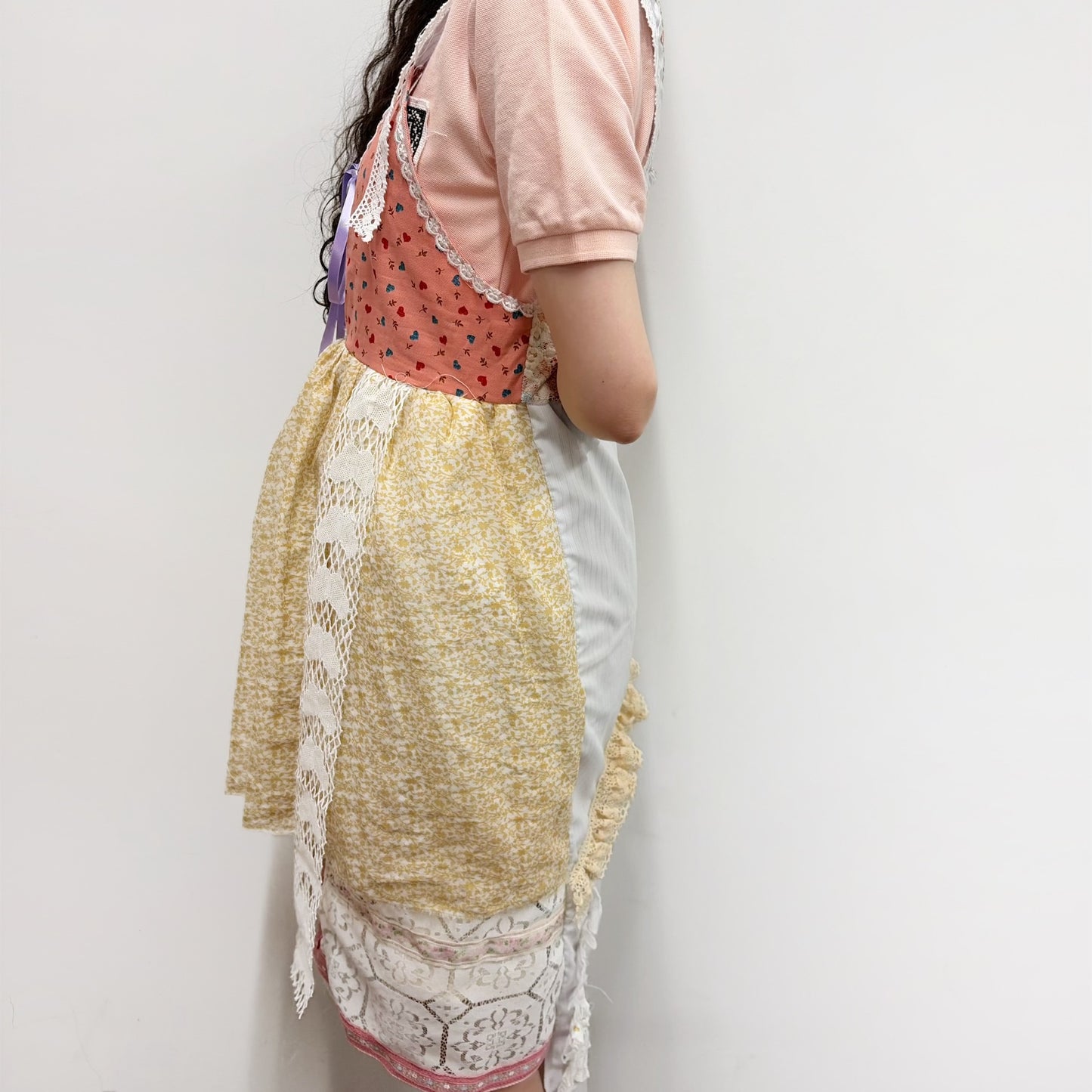 Free hand dress / multi / フリーハンドドレス