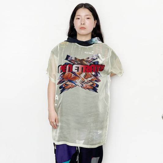 DIRECT PRINT SHEER T-SHIRT / PENETRATE / ダイレクトプリントシアーTシャツ