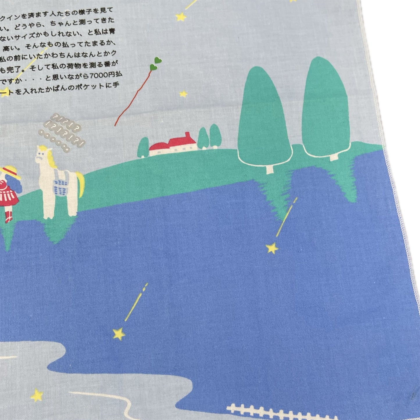3・handkerchief / プリントハンカチ
