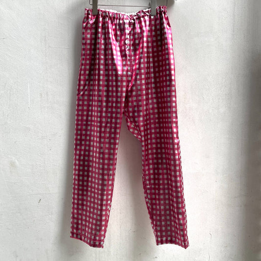 Gingham Check Pants / Red / ギンガムチェックパンツ