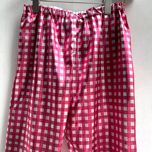 Gingham Check Pants / Red / ギンガムチェックパンツ