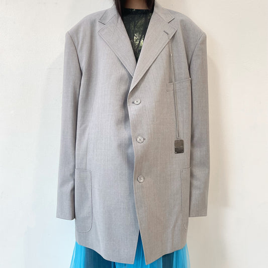 BYRNE JK / GRAY / テーラードジャケット